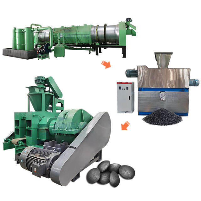 Barbecue Charcoal Ball Briquette Making Machine - Capacity: 2-30 T/Hr