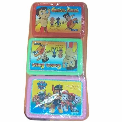Kids Plastic Lunch Box - Durable Lightweight Plastic, Various Sizes, Multi-Colour | Microwave Safe, Dishwasher Safe, Heat Resistant, Hand Wash