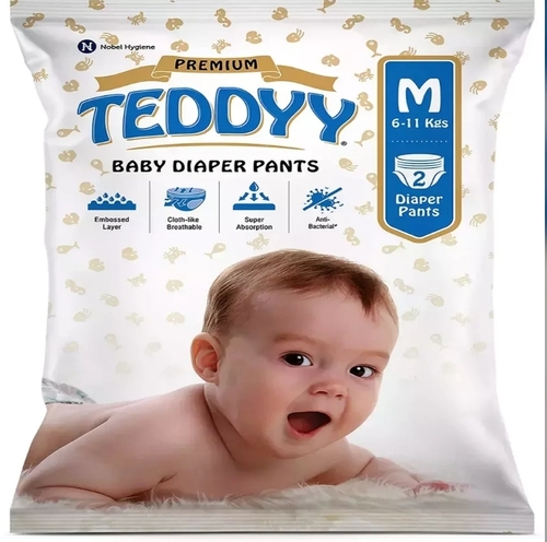 M 2 Pants Teddyy Premium Baby Diapers