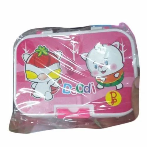 Pink Plastic Lunch Box - Size: Various Sizes Are Available