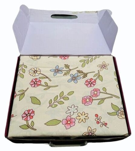 Premium Glace Cotton King Size Bed Sheet Set