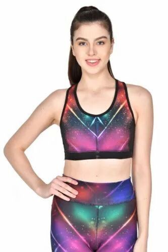 Printed Women Sports Bra