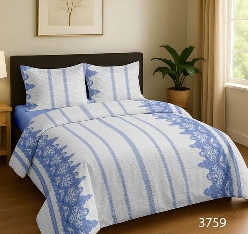 Pure Cotton Double Bed Sheet