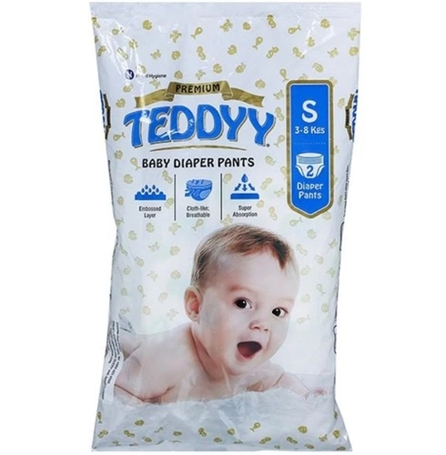 S 2 Pants Teddyy Premium Baby Diaper