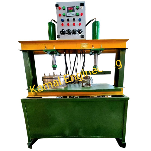 Semi Automatic Double Die Paper Plate Making Machine