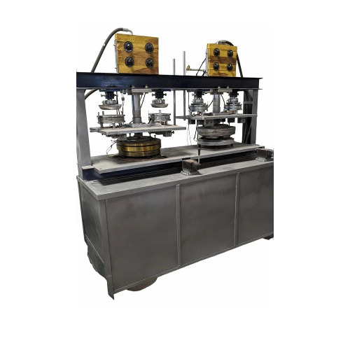 Semi Automatic Four Dies Paper Plate Making Machine