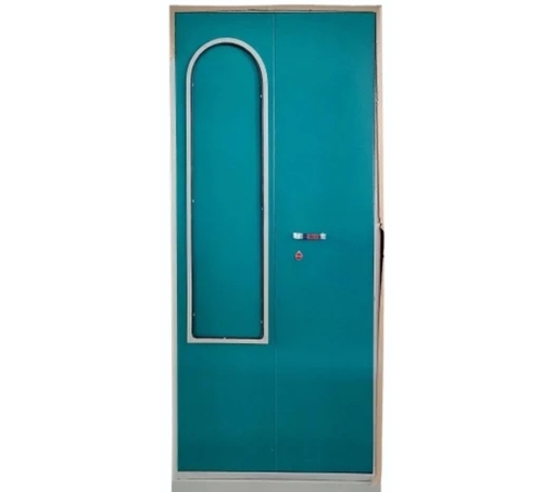 Steel Almirah 42x19 Steel, Green Off White | Durable, Lockable Doors, Rust-Resistant, Powder-Coated Surface