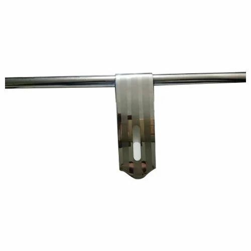 10 Inch Designer Stainless Steel Aldrop - Stainless Steel, 10 Inch, Silver | Rust Proof, Anti Corrosion, Screw In Installation