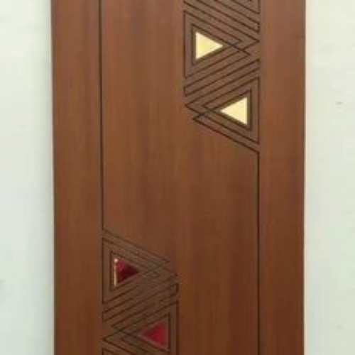 Decorative Flush Doors - Color: Brown