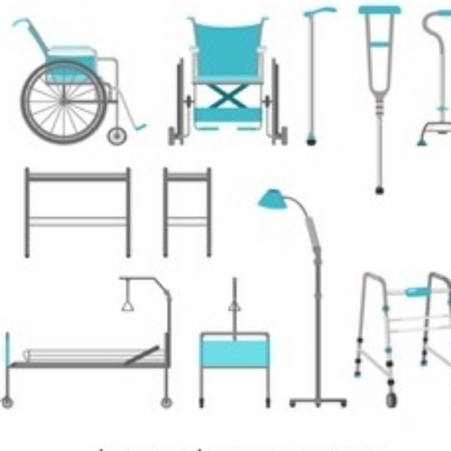Flat style medical equipment 