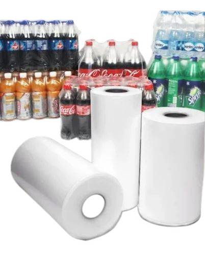 Lldpe Shrink Film For Soft Drinks Beverages - LLDPE White Roll, Transparent, Soft Stretch Film