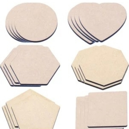 MDF craft Plain Base Cut Outs