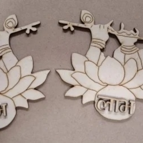 MDF Shubh Labh Cutout