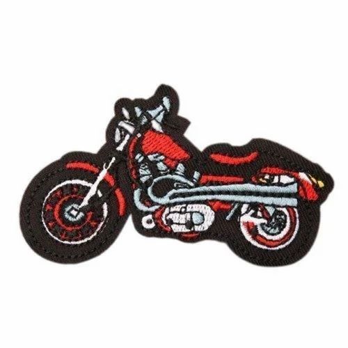 Motorcycle Patches - Polyester, Various Sizes, Multi Color | Eco-Friendly, Lightweight, Embroidered Pattern