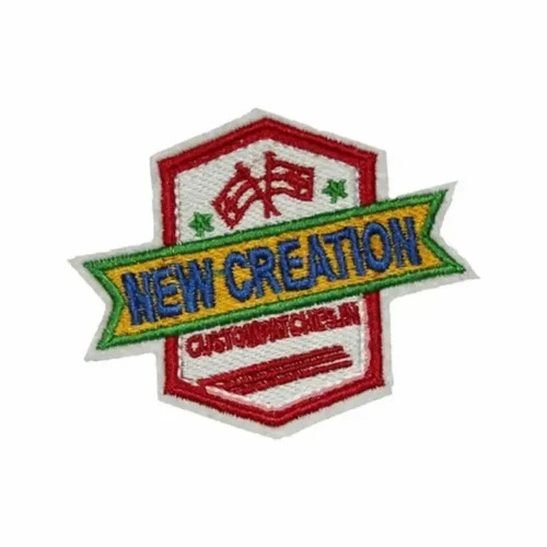 New Creation Soccer Patches - Cotton, 10x12 cm, Multi Color Embroidered | Eco-Friendly, Lightweight, Attractive Design