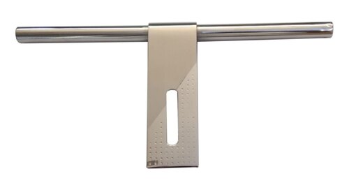 Ss Plain Door Aldrop - Stainless Steel, Standard Size, Silver | Rust Proof, Anti Corrosion, Screw In Installation