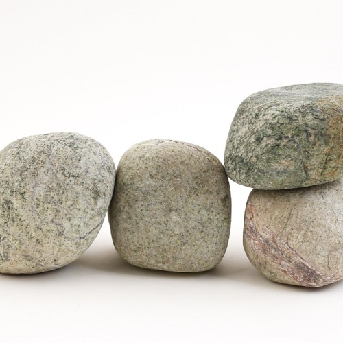 Stone - Solid Surface Oval Grey | Durable Weather Resistant Heavy Weight Heat & Scratch Resistant