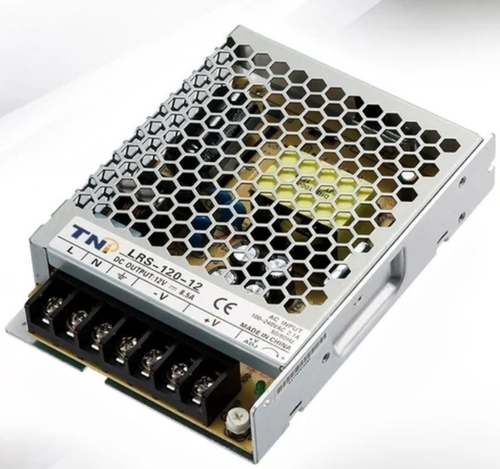 Tni Lrs-120 Switch Mode Power Supply - Mild Steel, 220V | Stable Output, Compact Design, High Efficiency, Overload and Short-Circuit Protection