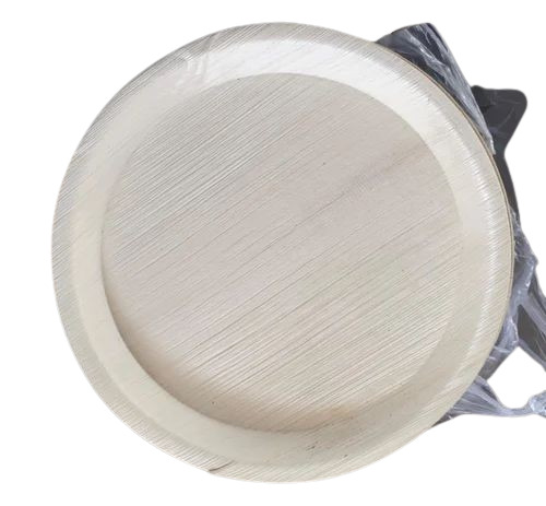 12 Inch Round Areca Leaf Plate