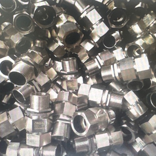 19mm Brass Cable Gland - Brass, 19mm, Silver | Corrosion Resistant, Weather Resistant, High Voltage, Secure Sealing, Strong Grip