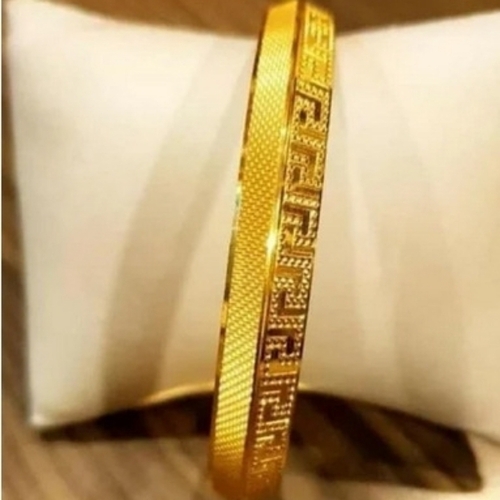 33.5g Mens Cnc Gold Kada