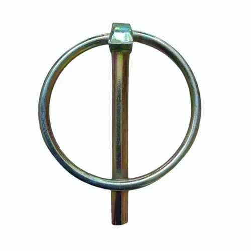 5.5 Mm Mild Steel Linch Pin - 42 Mm Length, Silver Color | Corrosion-Resistant, Bright Zinc Plating