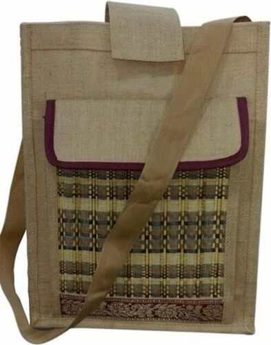 Casual Jute Side Bag