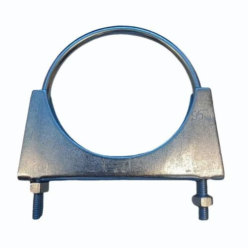 Exhaust Pipe Clamp - Metal, 28-115 Mm, Silver | Zinc Plated, Corrosion Resistant