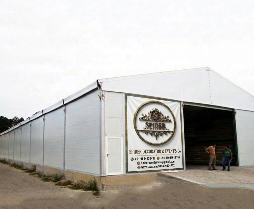 German Hanger Tent on Rent For Commercial & Events By Spider Services Co