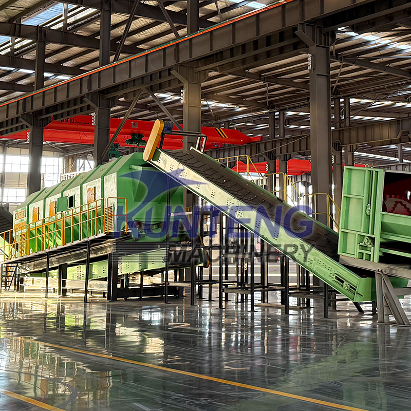 Large Scale Fully Automatic Household Waste Recycling Plant - Capacity: 50 T/Hr
