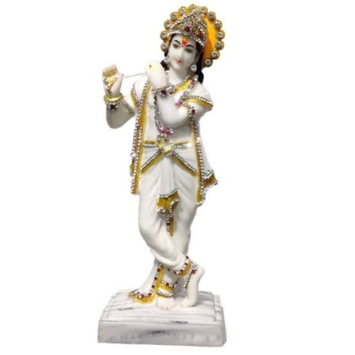 Marble Krishna Statue