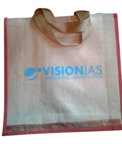 Printed Jute Shopping Bag