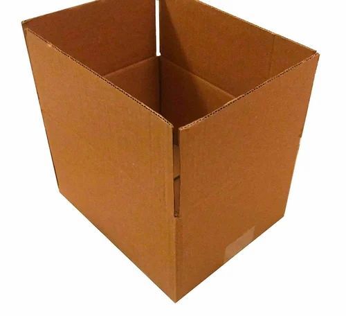 3 Ply Brown Color Corrugated Packaging Box