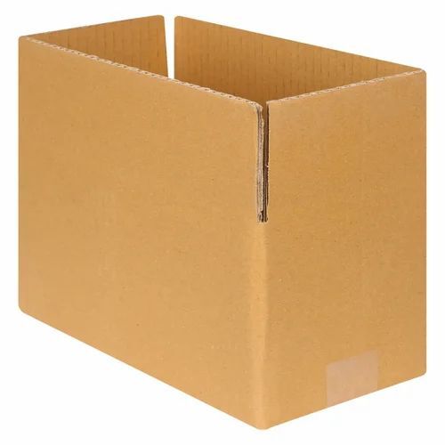 5 Ply Corrugated Paper Boxes - 5kg Capacity, Brown, Moisture Proof, Eco Friendly, Fine Finish, Matt Surface