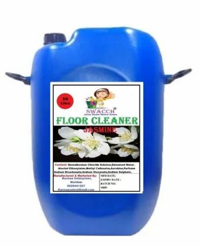 50 L Swacch Jasmine Floor Cleaner - 50L Green Can, 24 Months Shelf Life, Prevents Stains, Germ Killing