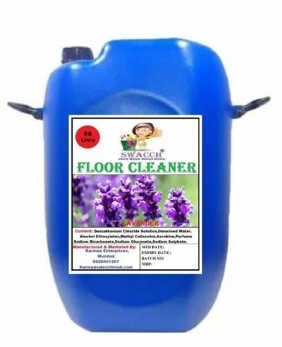 50 L Swacch Lavender Floor Cleaner - Purple Can, 24 Months Shelf Life, Stain Preventing, Germ Killing