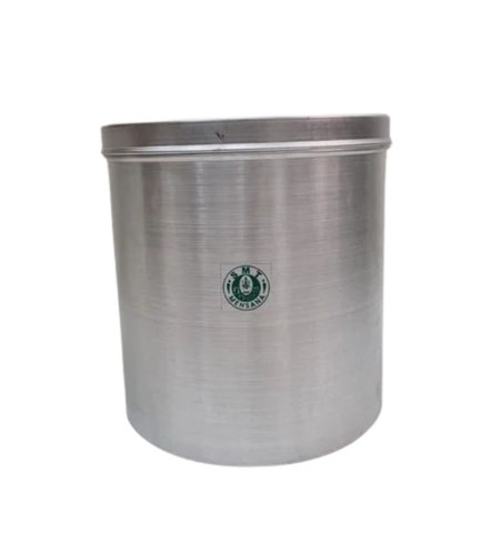 Aluminum Kitchen Storage Containers - 7 Kg Capacity, Silver, Polished | Durable, Lightweight, Heat Resistant, Dishwasher Safe
