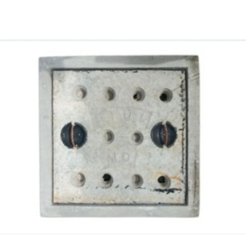 Concrete 45x45 Inch Medium Manhole Cover - Concrete, 45x45 Inches, Square | Anti-Slip Surface, Weather-Resistant, Corrosion Free
