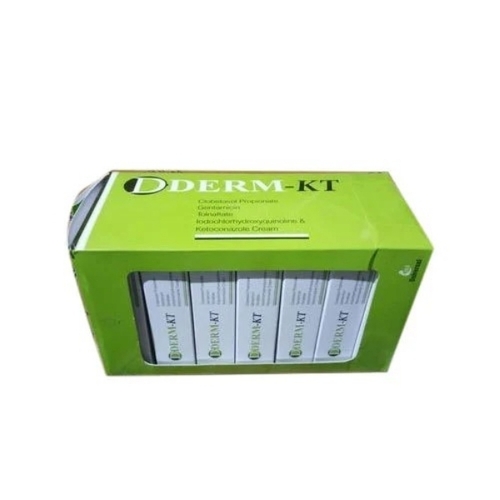 D Derm Kt Cream - Carton Box, Green | Anti-Wrinkles, Deep Cleansing Face Cream with Herbal Extracts