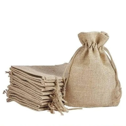 Jute Drawstring Pouch