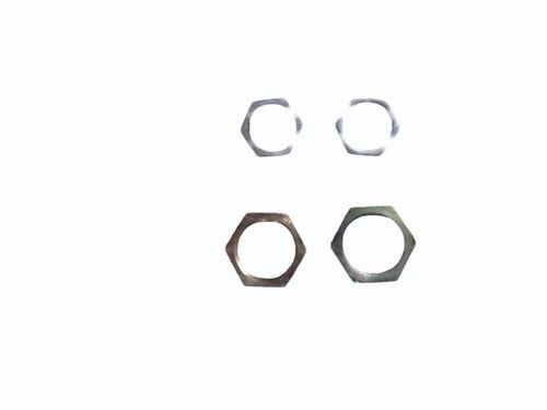 Lock Nut Ms - MS/SS Material, M6-M42 Size, Silver Color | Industrial Use