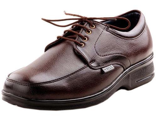 Men Brown Genuine Leather Shoes