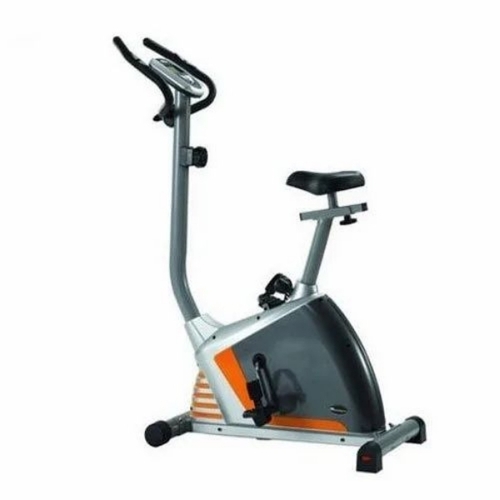 Pyramid Gym Bike - Ergonomic Seat, Height Adjustable, Digital Display | Anti-Slip Pedals, Safety Straps, Compact Design