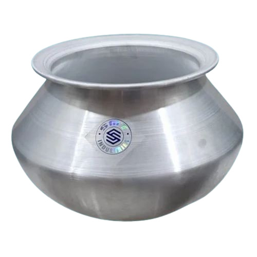 Silver Polished Aluminium Handi