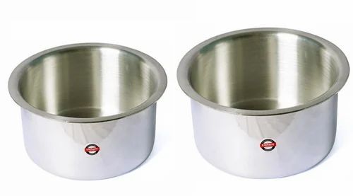 Silver Polished Aluminium Tope