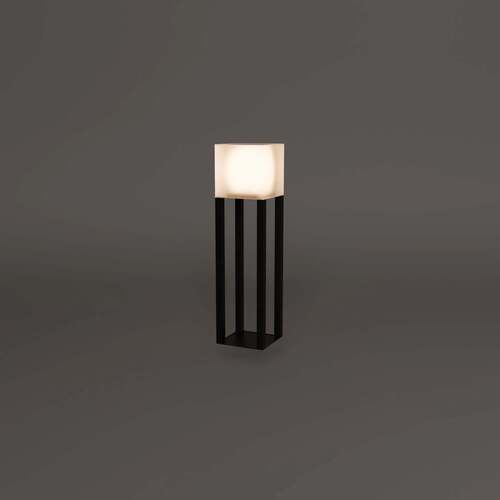 Solcude Path Mini Solar Lamp - Color: Black