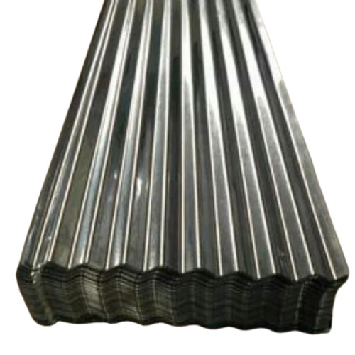 Steel Roofing Sheet - Steel, 1.21mm Thickness, Silver | Galvanized, Residential & Commercial Use