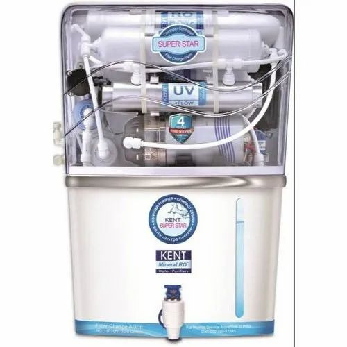 Super Star Water Purifier - ABS Plastic, 380x270x505 mm, 8 L, 60 W | Wall-Mounted, Domestic, UV & RO Purification