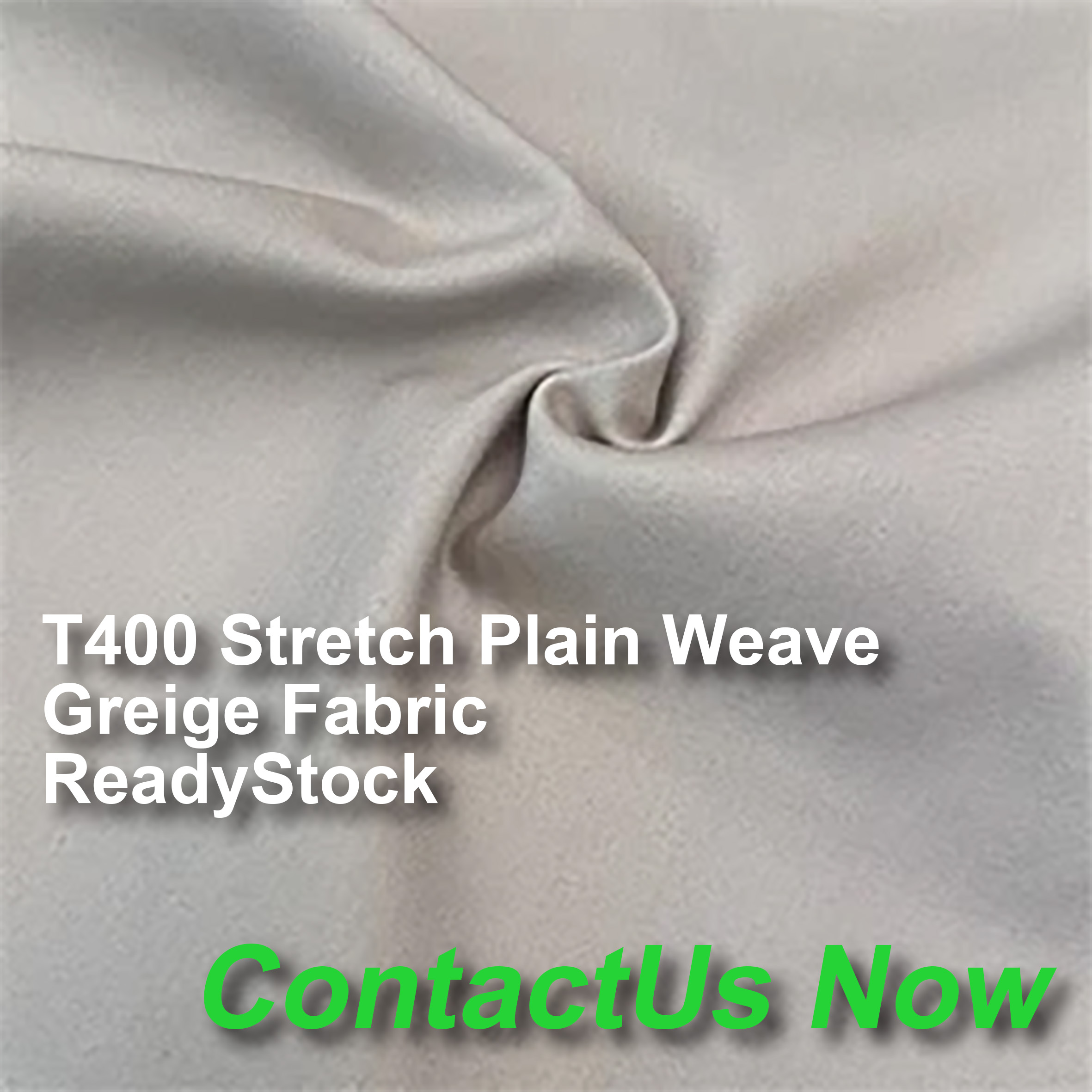 T400 Stretch Fabric Greige Fabric - Length: 1.52  Meter (m)