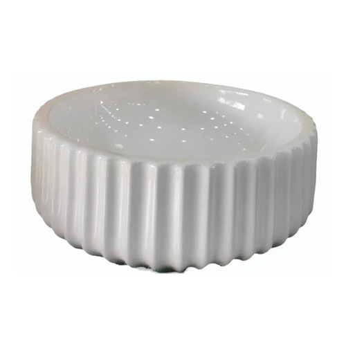 White Round Ceramic Table Top Wash Basin